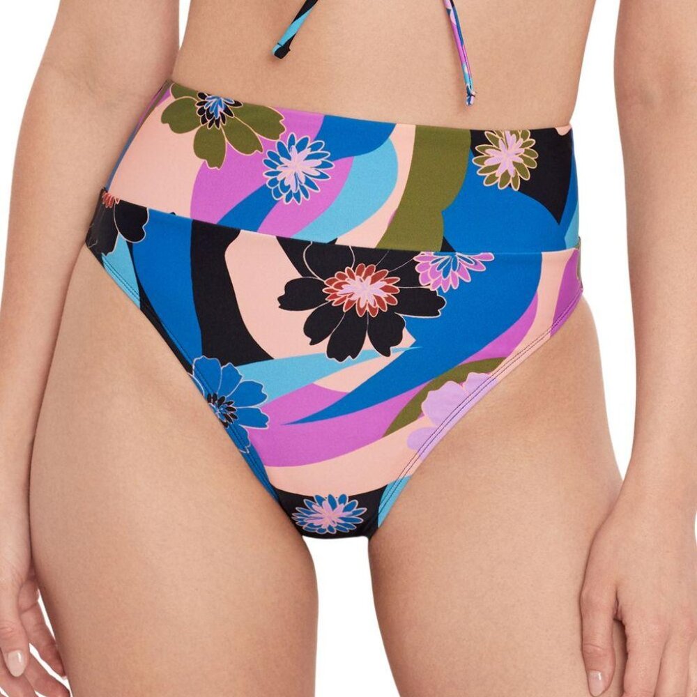 Salt Cove Womens Blooming Wave High-Wai Multi M